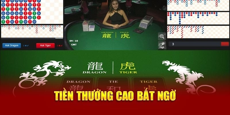 Đặt kèo Rồng Hổ 99 mang lại tiền thưởng cao bất ngờ