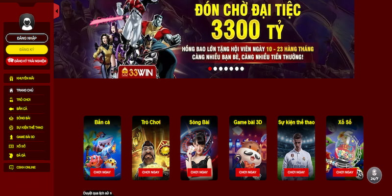 Tổng quan về chúng tôi 33Win